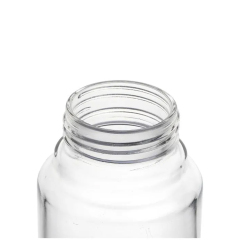 H2O Glass Fridge Water Bottle - Blue Black White Red