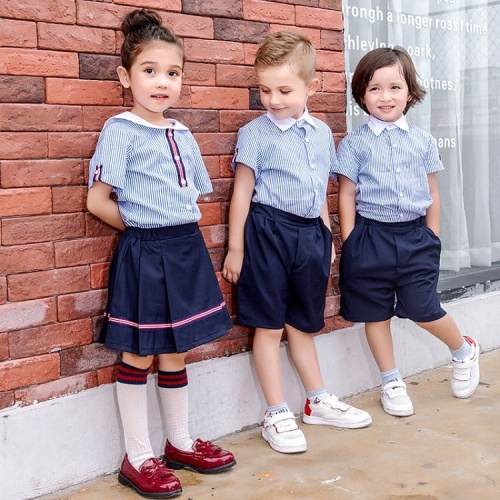 custom high quality uniforms colours boys and girls white shirt primary secondary high pre school dress uniform designs for kids