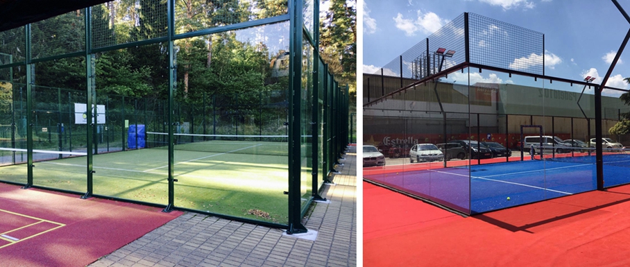 Padel Court Glass