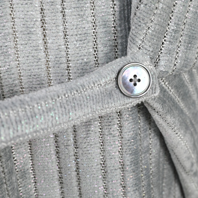 Popular colors for 2022/2023 Dazzling Women's Hot Stamping Chenille Batwing Sleeve Robe