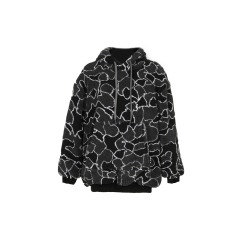 Yarn-Dyed Unisex Sherpa Hooded Blanket