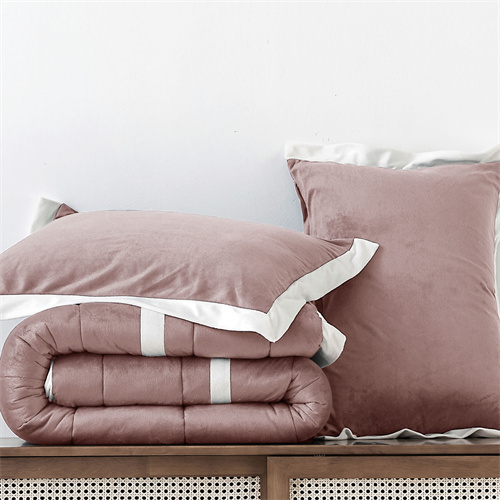 Delight Trim Bordering Design Quilted Comforter Set 22KC0007