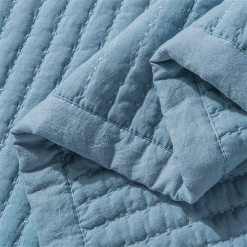 Delight Stone Washed Seam Work Quilt Set 22KQ0011