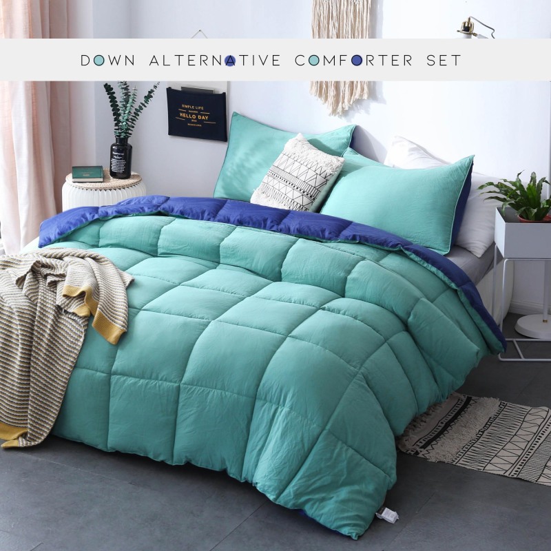 Delight 2-Tone Reversible Soft Comforter Set 22KC0001