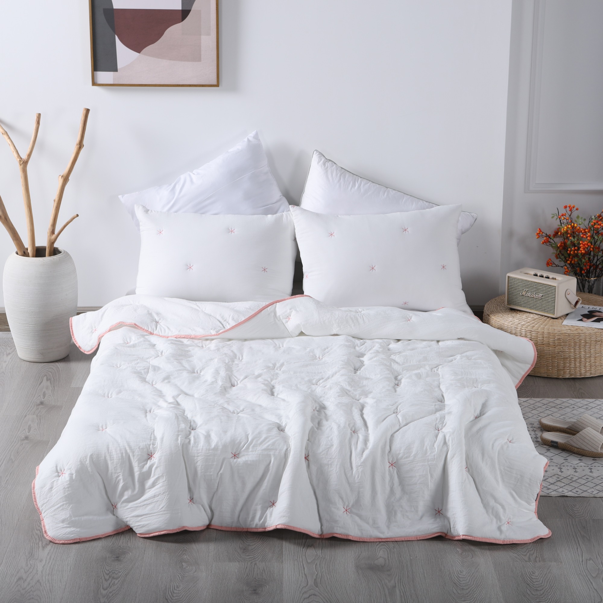 Delighthome CozyLux Full/Queen Comforter Set 22KC0015