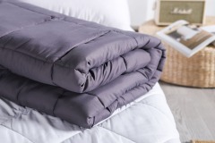 Delighthome Cozy Dark Grey Comforter Sets 22KC0018