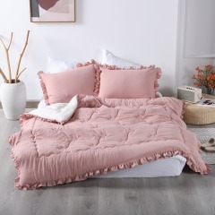 Delight Home Luxury Soft Knit Cotton Duvet Cover Set 22KC0013