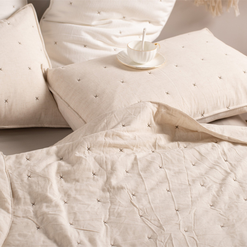 Delight Home tencel hemp quilt