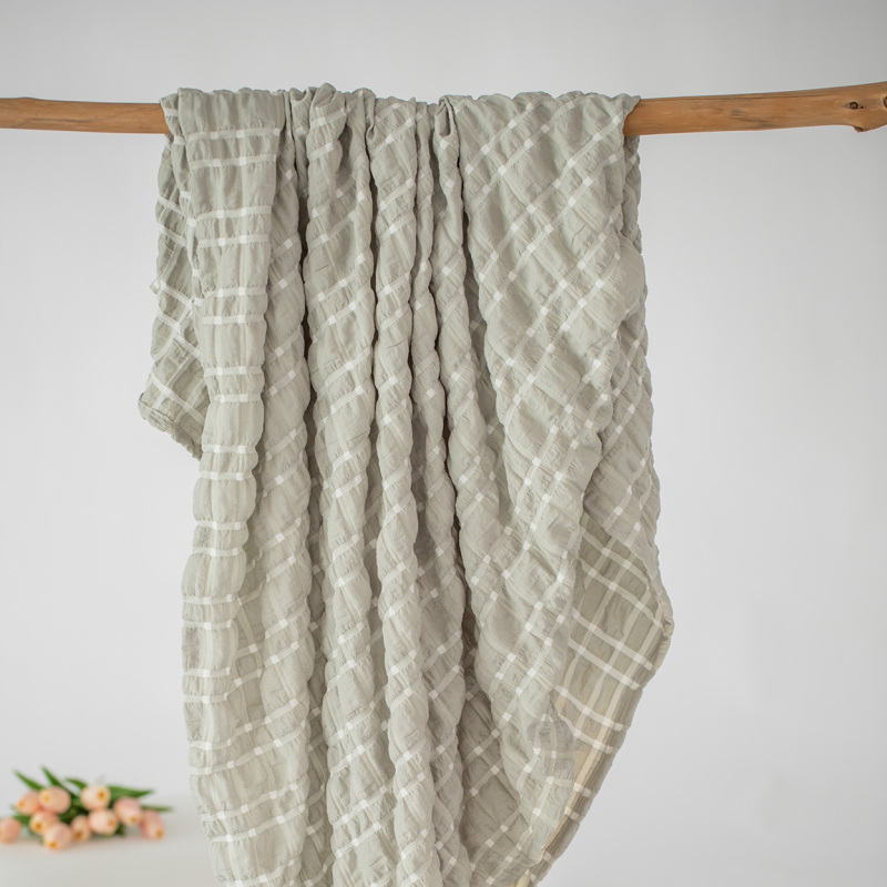 Delight Home Seersucker throw,Blankets & Throw