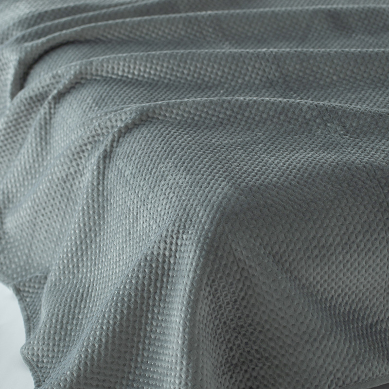 Pinsonic Embossed Velvet Quilt Set