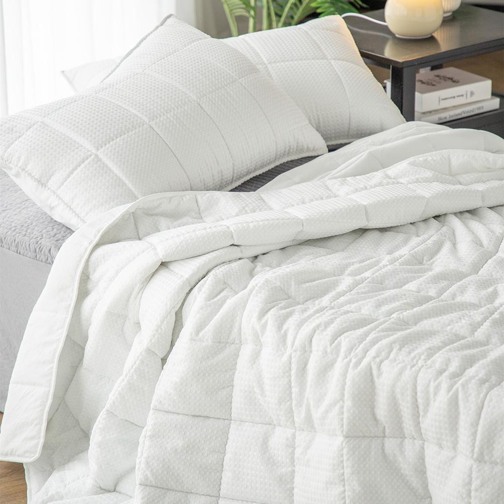 Delight Home Waffle quilt set