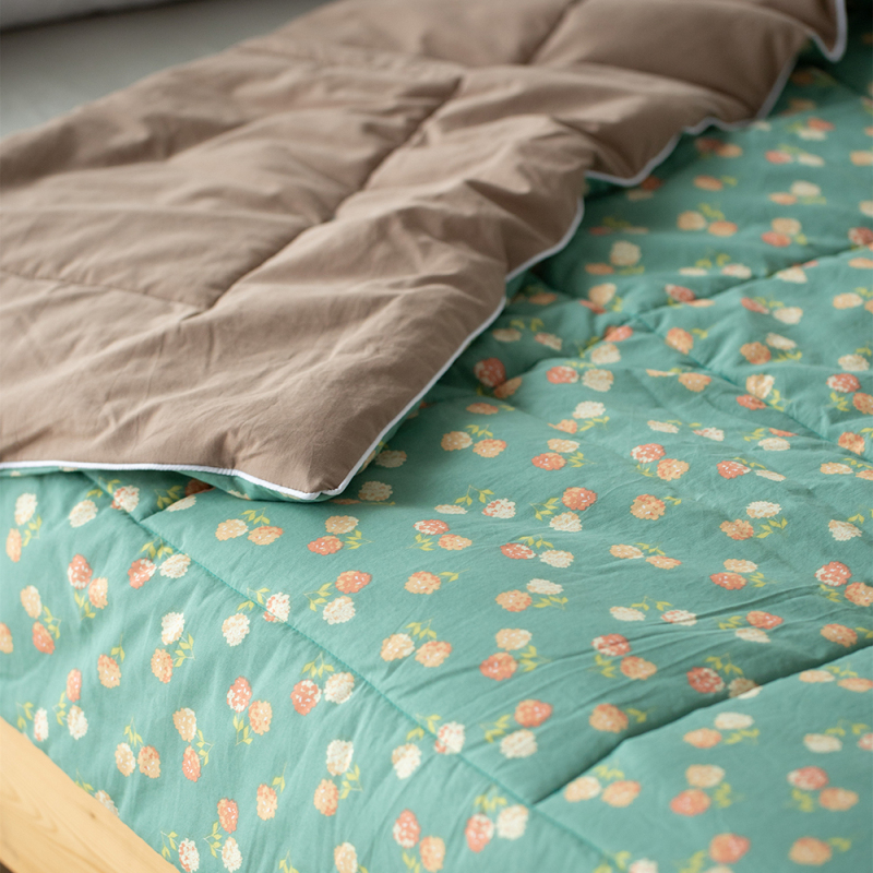 Delight Home cotton print quilt