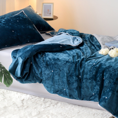 Delight Home velvet quilt set