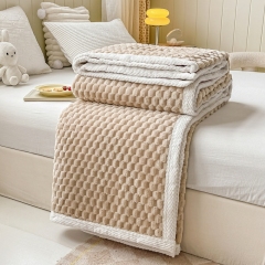 Delight Home rabbit fur blanket