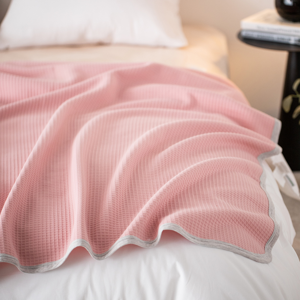 Delight Home cotton waffle throw blankets