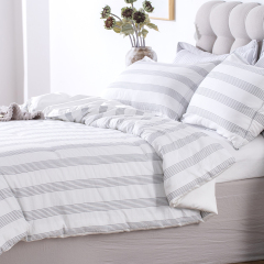 Striped Jacquard Comforter Set