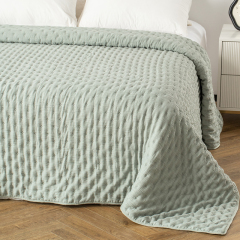 Wrinkle Jacquard Pinsonic Quilt