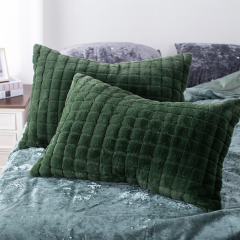 Faux Rabbit Fur Pillowcases