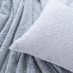 knitted Jacquard Terry Quilt Set