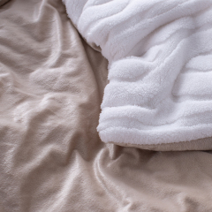 Jacquard Sherpa Comforter