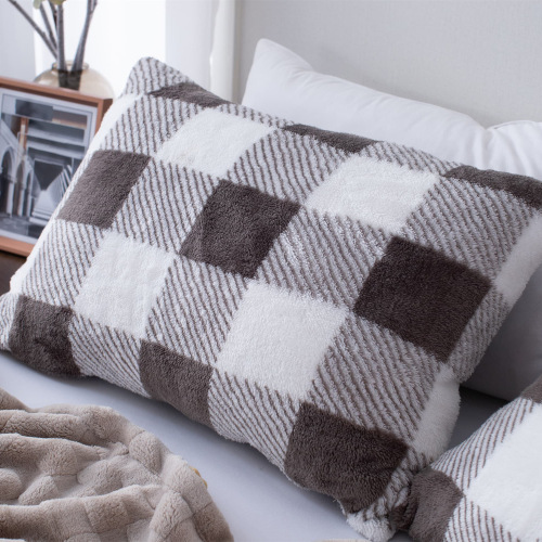 Warp-Knit Polar Fleece Printed Pillowcase