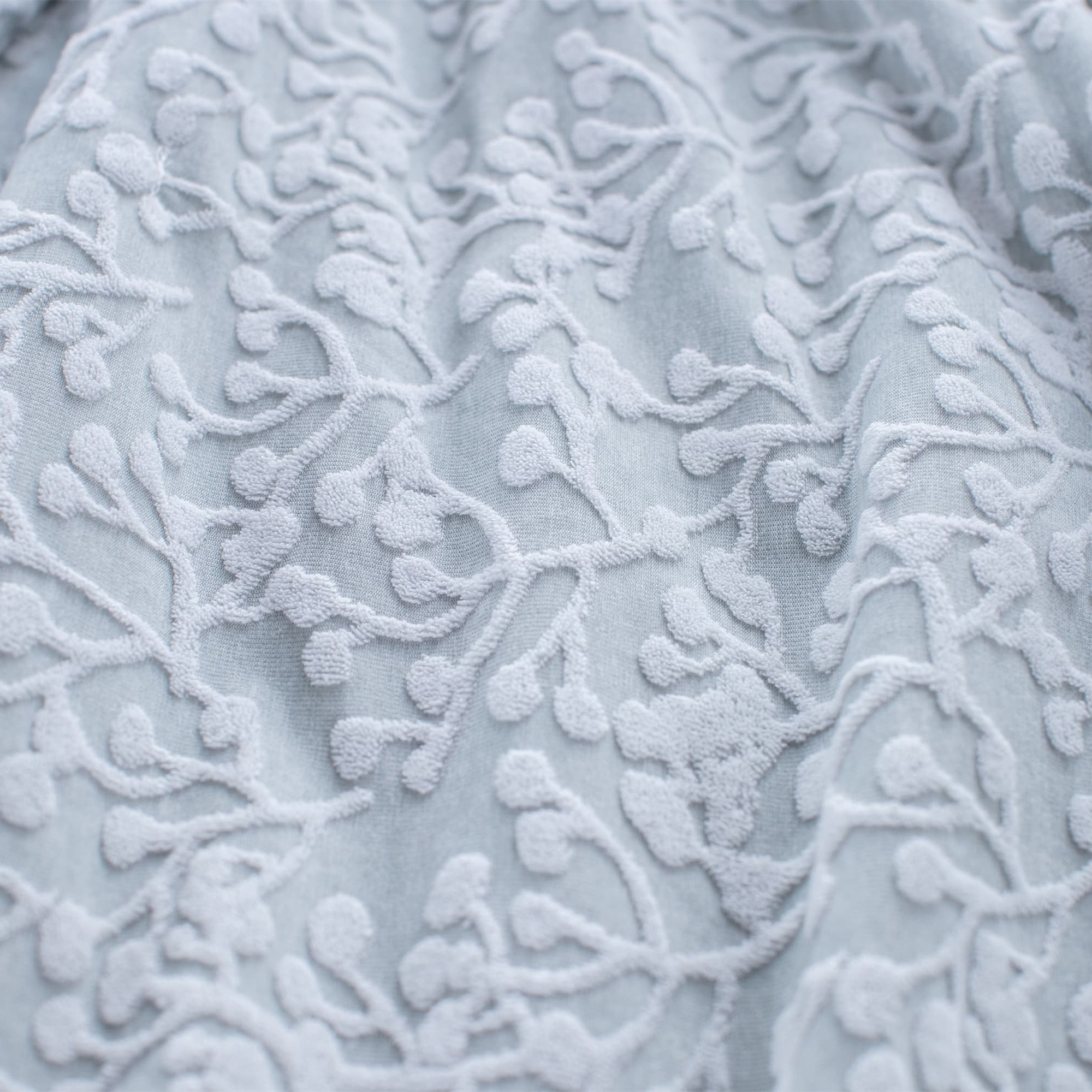 knitted Jacquard Terry Quilt Set