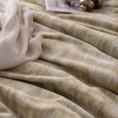 Burnt Printed Milk Velvet Duvet Cover