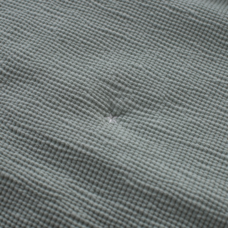 Crinkled Corduroy Embroidered Quilt