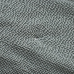Crinkled Corduroy Embroidered Quilt