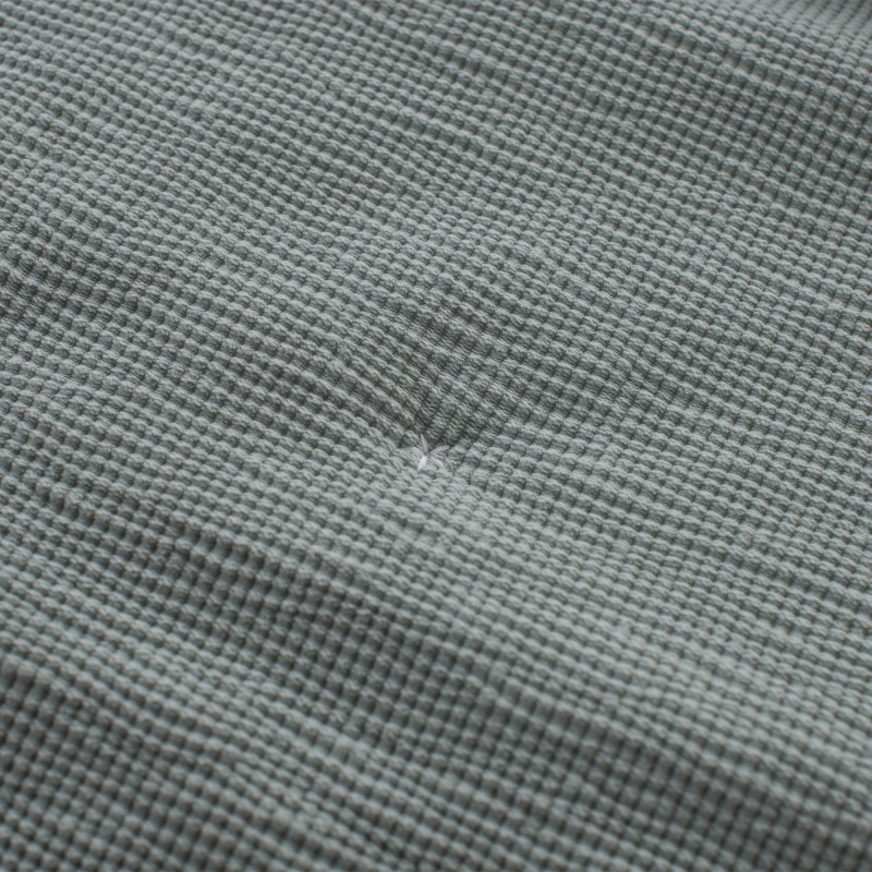 Crinkled Corduroy Embroidered Quilt