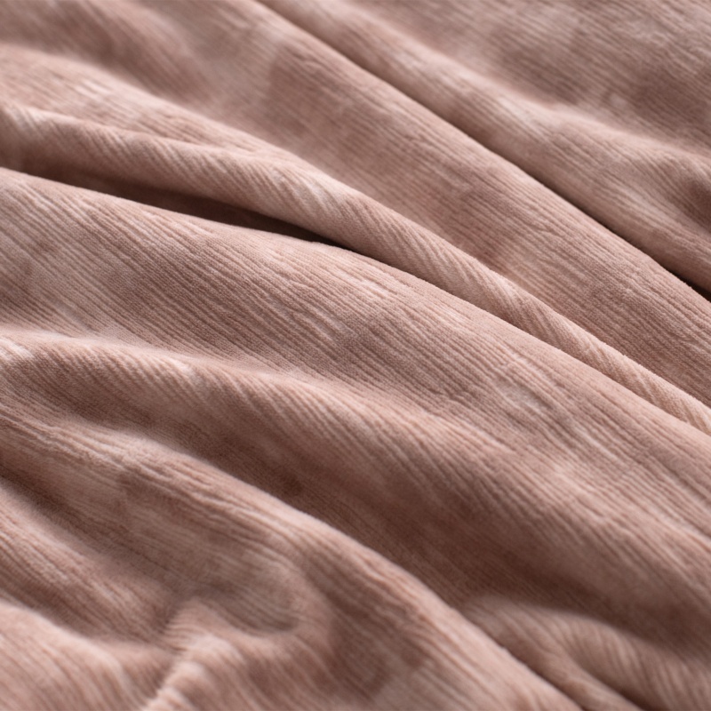Burnt Printed Milk Velvet Duvet Cover