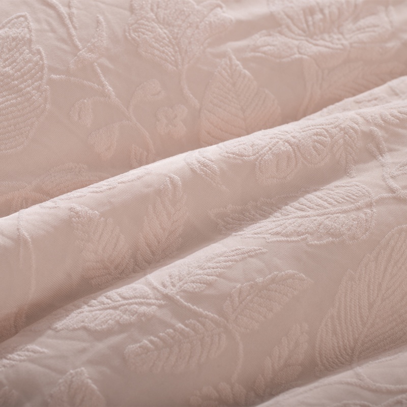 Poly jacquard knit fabric Comforter
