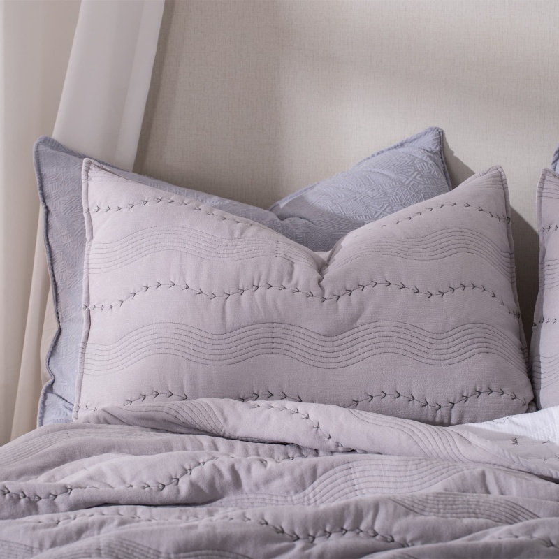 Cotton-Feel Short Plush Quilted Quilt