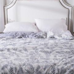 Burnt Printed Milk Velvet Comforter