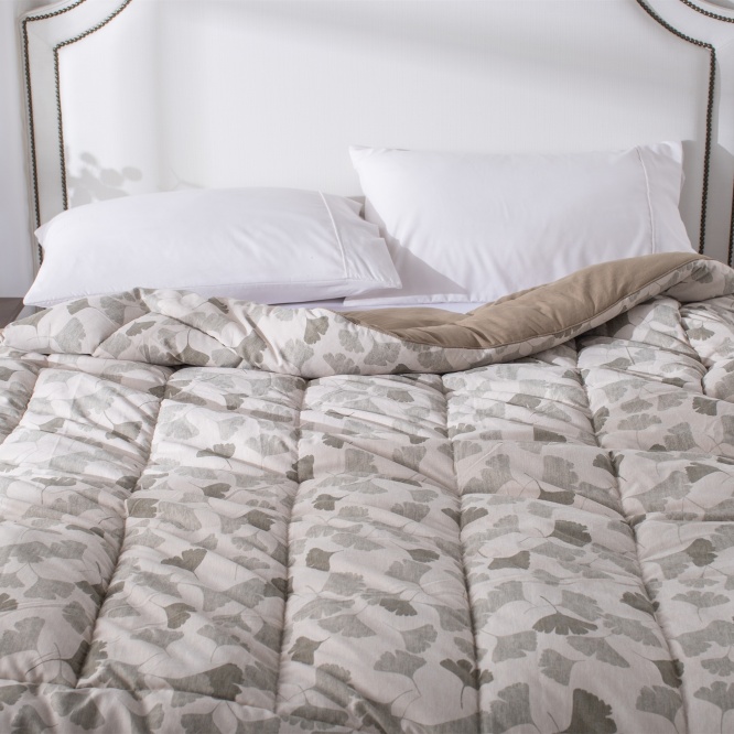 Linen touch Printed 100% Poly Comforter