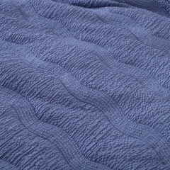 Stretch Crinkled 100% Poly Seersucker Quilt