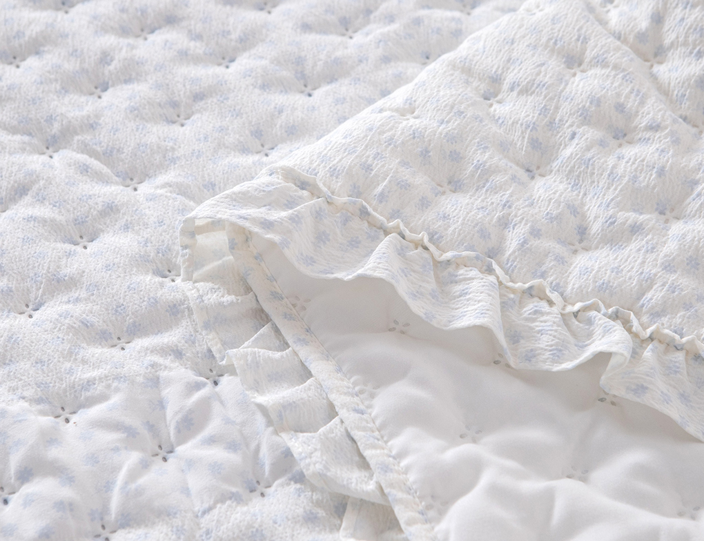 Kasentex cotton linen quilt