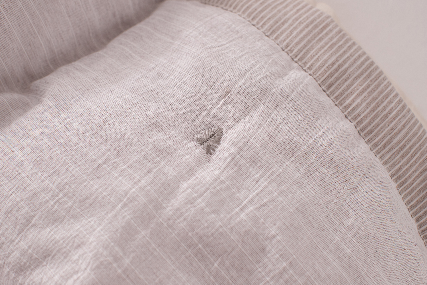 Kasentex cotton linen quilt full product view