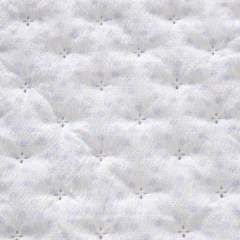 Ultrasonic Quilted Quilt with Elegant Ruffle Edge