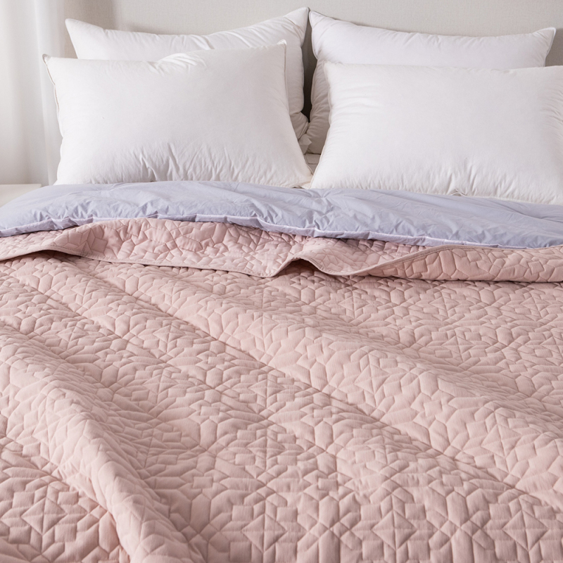 Fine-wale Corduroy Quilted Bedspread