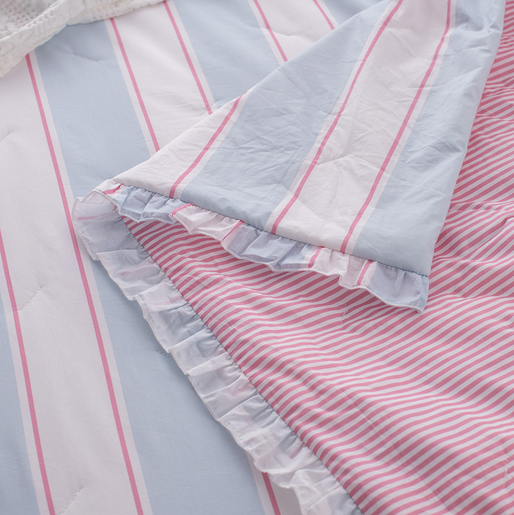 60S Pure Cotton Comforter with Ruffle Edge
