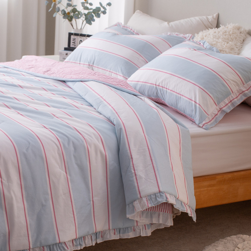 60S Pure Cotton Comforter with Ruffle Edge