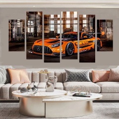 Multi Panel Luxury Car Sports Car Decorative Painting Art Painting Frame Wall Art