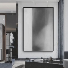 Black and white gray structure living room decorative painting abstract style hanging painting desktop decoration mural