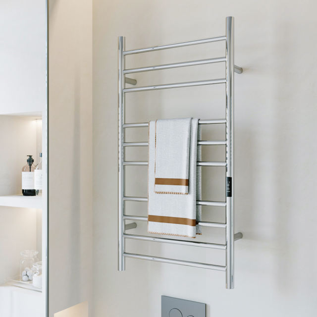 Towel Warmer with Timer, Heated Towel Rack for Bathroom, Wall Mounted Towel Warmers