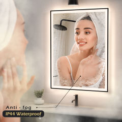 KWW LED Mirror with Lights and Bathroom Vanity Mirror,  GP-CAD