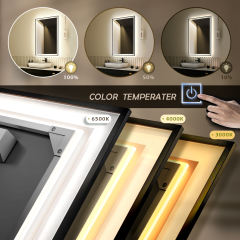 KWW LED Mirror with Lights and Bathroom Vanity Mirror,  GP-CAD