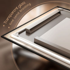 KWW LED Mirror with Lights and Bathroom Vanity Mirror,  GP-CAD