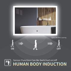 KWW LED Lighted Bathroom Mirror and Bathroom Vanity Mirrors with Lights,  GP-CAJ