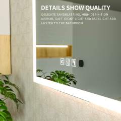 KWW LED Lighted Bathroom Mirror and Bathroom Vanity Mirrors with Lights,  GP-CAJ